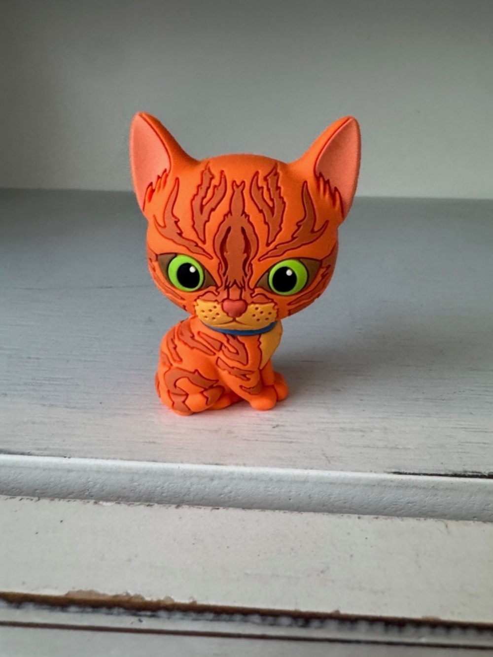 Warrior Cats‎ Firestar Series 1 PVC Mini Figure Bright Orange Green Eyes Toy